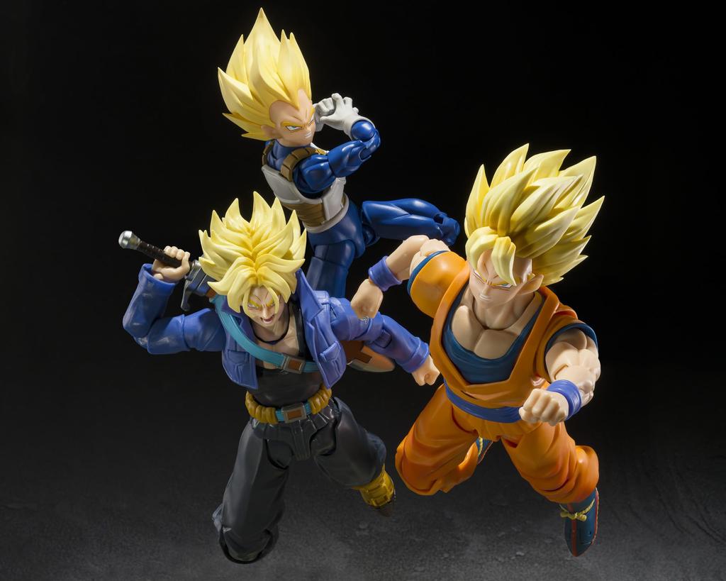 TAMASHII NATIONS Dragon Ball Z Super Saiyan Vegeta 135mm PVC ABS Painted Action Figure S.H.Figuarts <Dangerous Pride> Approx. &