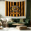 Custom Name Hull City Printed Tapestry – Wall Hanging for Bedrooms, Dorms, and Home Decor