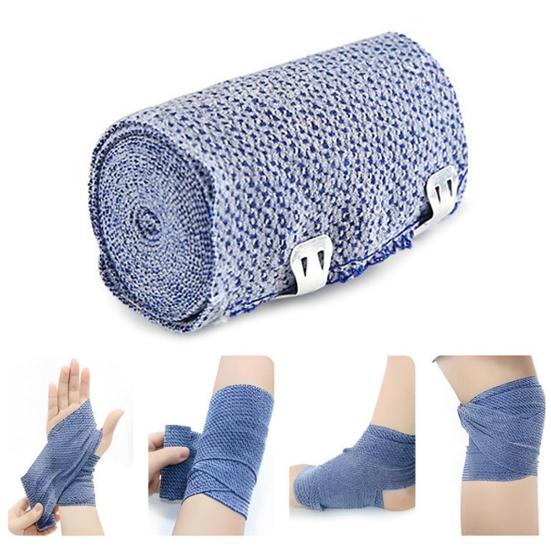 Бинт ледяной рулонный спортивный компрессионный самоотрезающийся по длине дышащий микропористый дизайн спортивный бинт для холодной компрессии