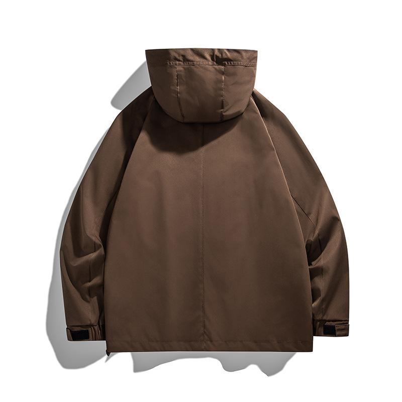 Куртка мужская новая куртка с капюшоном осенняя корейская модная куртка мужская спортивная тонкая одежда для альпинизма мужская одежда для активного отдыха