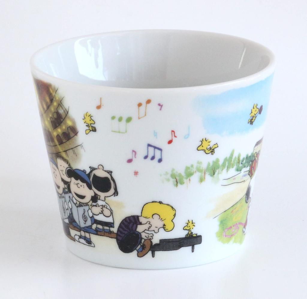 PEANUTS Керамика Симидзу Вена Мир Снупи Термокружка 340 мл