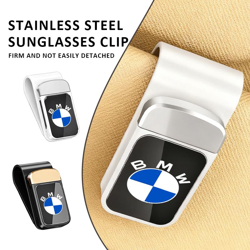Universal Car Sun Visor Sunglasses Holder Storage Glasses Clip For BMW M3 M5 X3 E93 F10 F20 F30 F40 F15 F25 F26 F31 F49 F86 djbf00