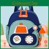 Мультяшный детский экскаватор Легкий рюкзак для школы и активного отдыха