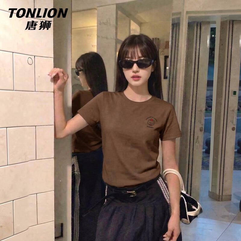 Женская охлаждающая облегающая футболка TonLion