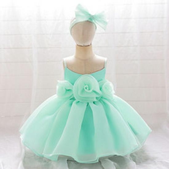 Children's Princess Bow Party Dress - Baby & Toddler Birthday Costume