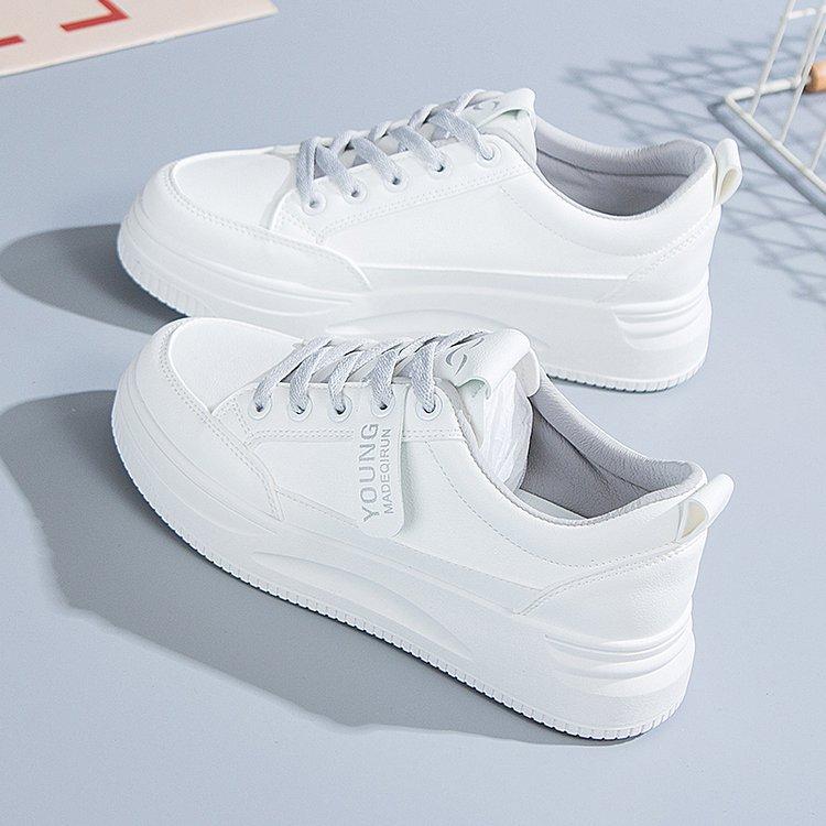 Женские маленькие белые туфли Hundred Fashion Shoes Flat Casual Shoes Sneakers