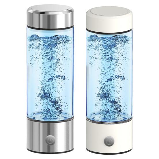 Генератор бутылки с водородной водой объемом 420 мл, 3-минутная чашка для быстрого электролиза водорода, SPE и PEM, 1600ppb ионов водорода, бутылка для очищенной воды