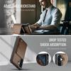 For Samsung Galaxy A36 5G Case JEEHOOD J09 RFID Blocking Card Holder Leather Back Phone Cover Magnetic Case
