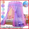 Elgant Canopy Mosquito Net Hanging Bed Curtain Encryption Insect Nets Lace Princess Bed Nets European Style Romantic Baby Canopy Summer Bedspread
