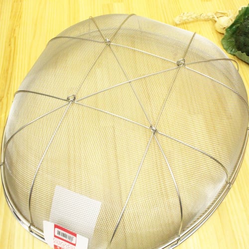 Large Turtle-shaped Strainer for 5 Sho (18-8 Stainless Steel)