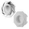 Plastic Sink Overflow Covers Round Trim Ring Cap  Kitchen Bathroom Supplies