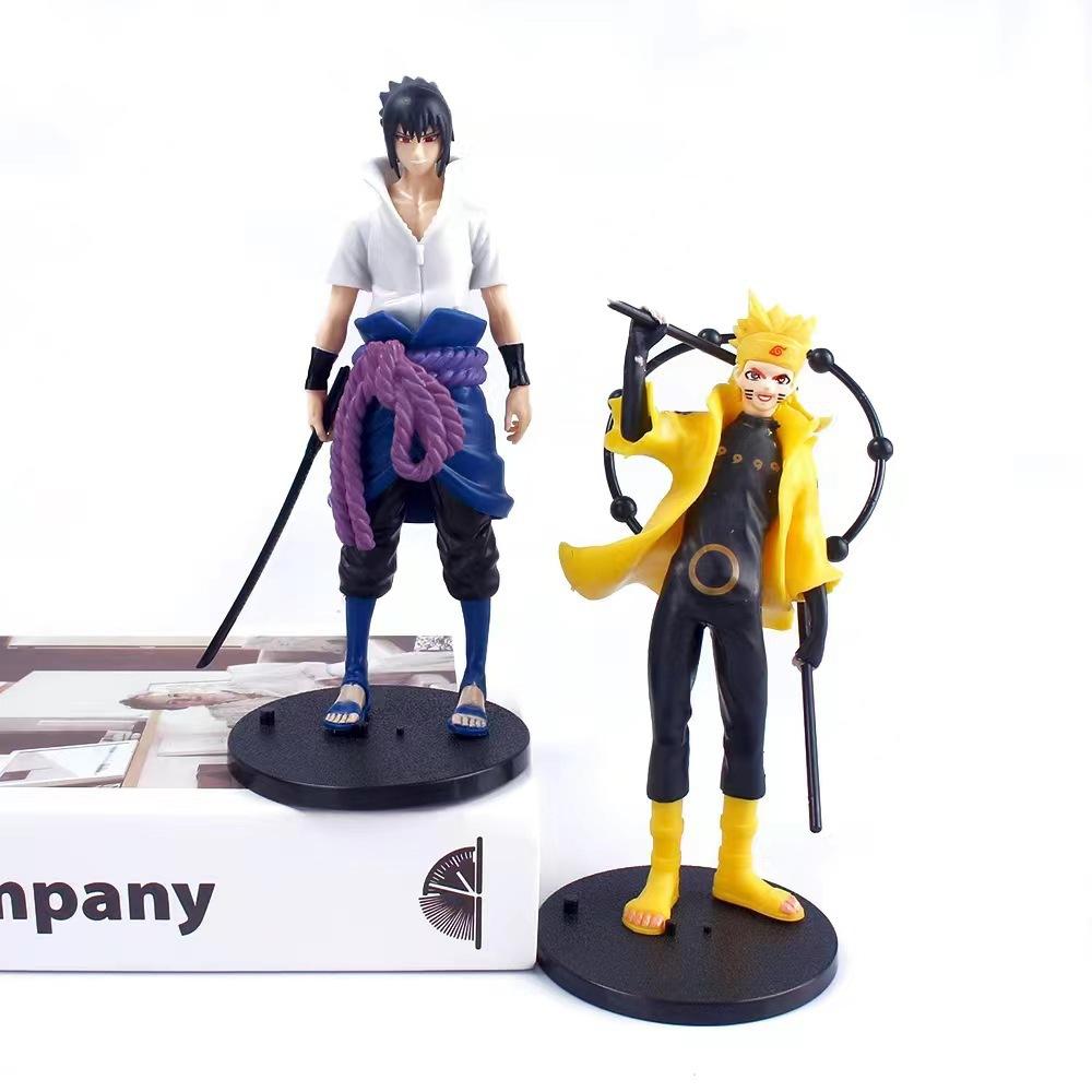 Anime Naruto Figure Uchiha Itachi Sasuke Kakashi Set PVC Action Figure Model Toy Gift Collection