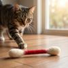 6Pcs Durable Cotton Swab Cat Toy Oversized Cat Accessories Kitten Chew Toy  Dental Cleaning
