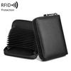 RFID анти-кража сумка для считывания карт многофункциональная вместительная визитница для кредитных карт маленький держатель для карт