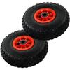 Wheel for Hand Truck - vidaXL - 3.00-4 - Rubber - Set of 2 - Dimensions 260 X 85 Mm