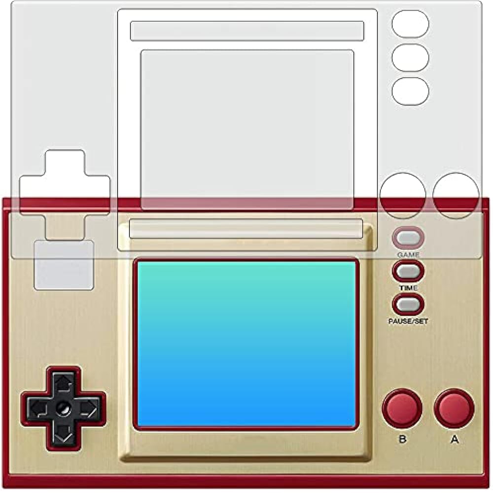 ClearView Game & Watch Super Mario Bros. Матовая защитная пленка для ЖК-экрана с полной защитой (Снижение отра...