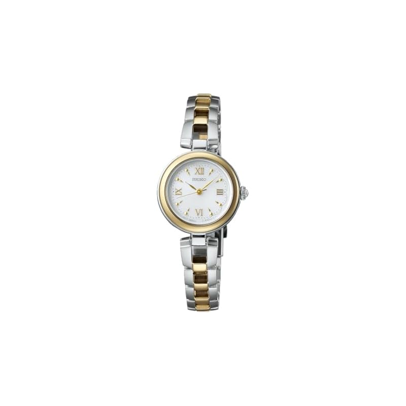 [Часы Seiko] SEIKO SELECTION SWFA210 Серия S Женские часы, На солнечной батарее, Водонепроницаемость 10 АТМ, Браслет, Серебристо-розово-золотой циферблат, Белый