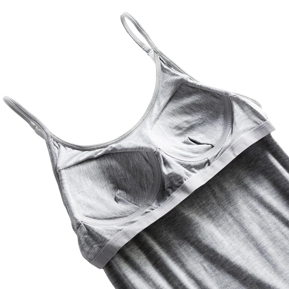 Women's Sleepwear Full Slip Nightgown V Neck Pajama Dress Babydoll Adjustable Soft Nightdress Short Chemise