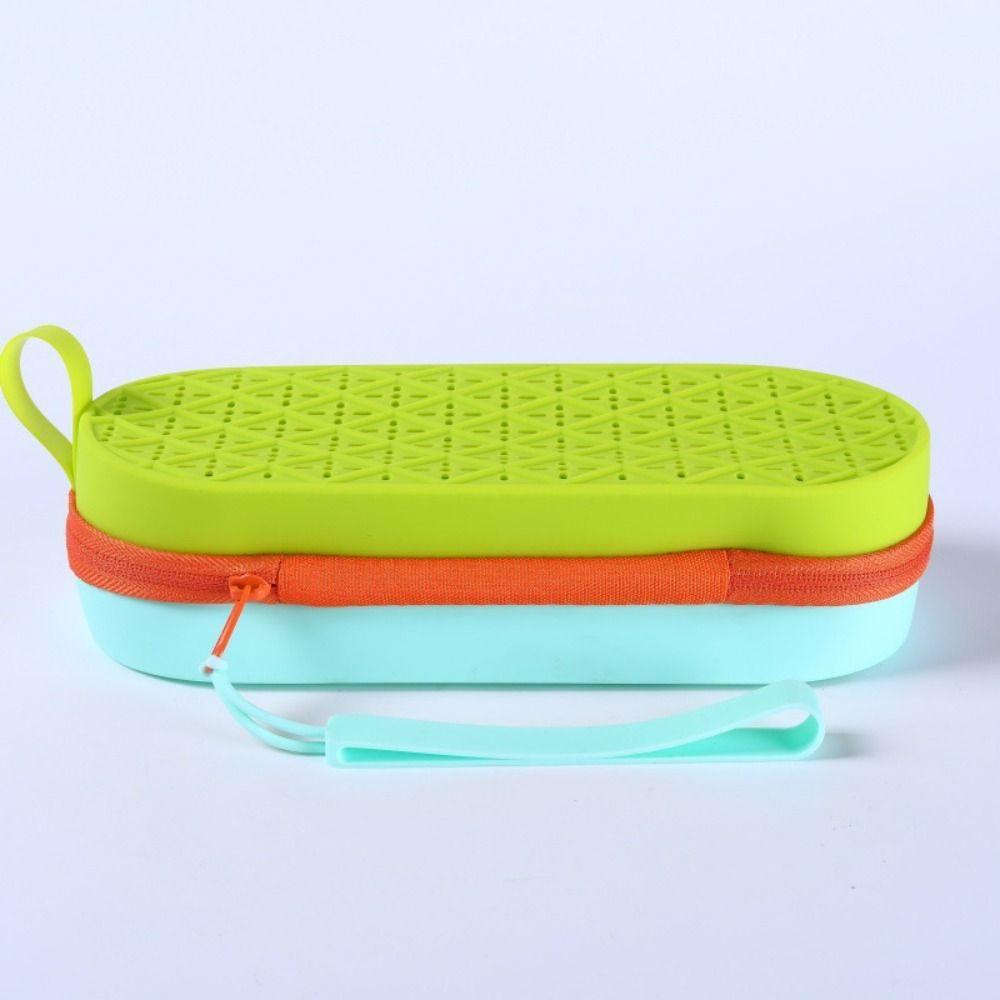 Silicagel Swimming Goggles Storage Box Drain Hole Sun Glasses Protection Box Kids