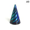 3D Printed Spiral Cone Toy Impossible Pyramid Passthrough Sculpture Pass Through Pyramid Toy Mini Vortex Thread Illusion