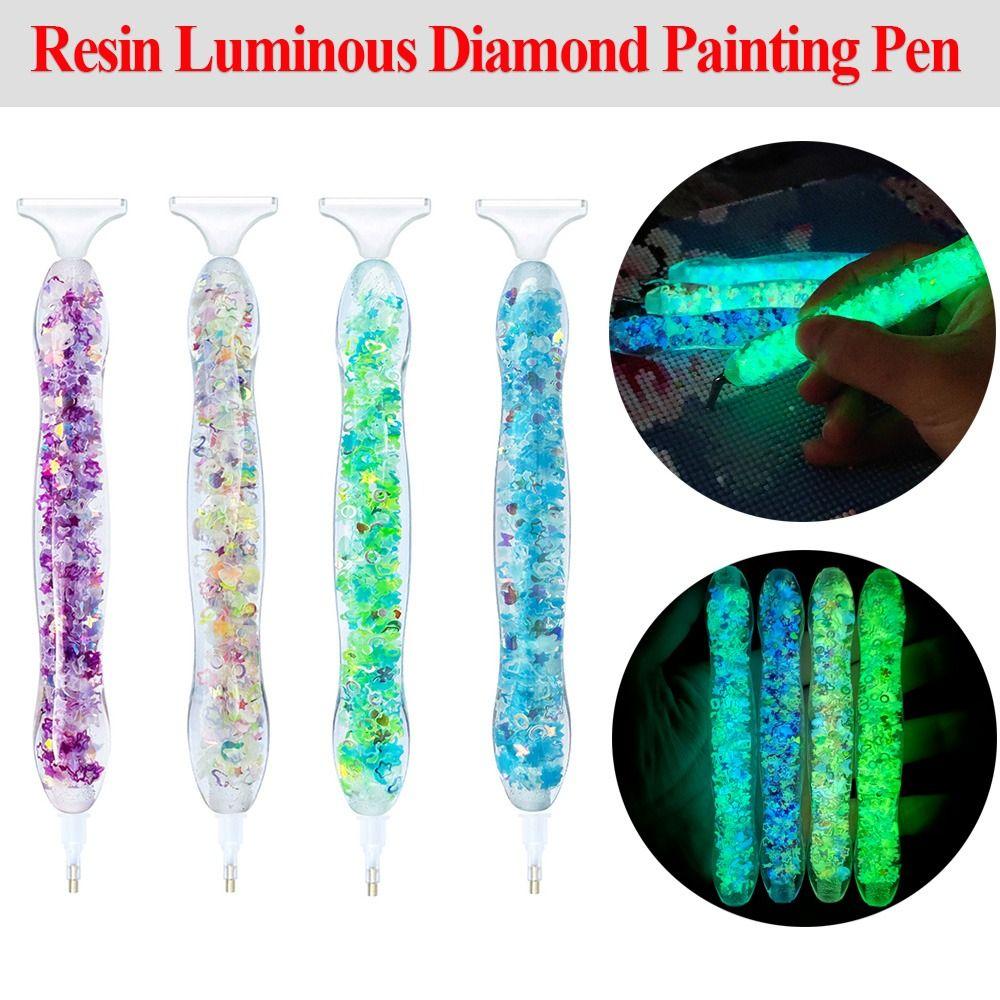Drill Pen Cross Stitch Diamond Painting Pens Diamond Painting Accessories Luminous Point Drill Pen