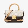 Women's Bag 2023 New Niche High-end Square Bag Single Shoulder Handbag Retro Commuting Printed Crossbody Bag