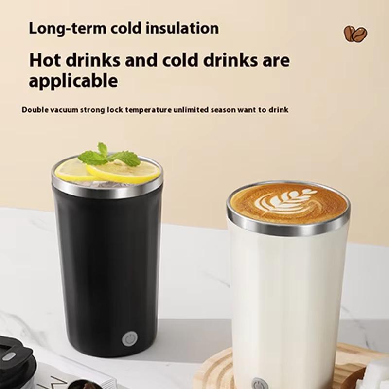 Автоматическая кружка для смешивания Перезаряжаемая ленивая кружка Портативная электрическая магнитная кружка для вращения Кофейная кружка Кружка для смешивания протеинового порошка