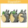 Cartoon My Neighbor Totoro With Leaves Diorama Resin Model For Home Decor And Gift Giving