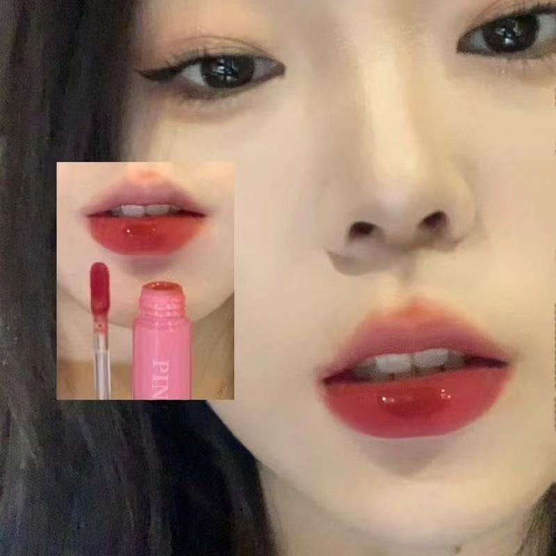 Корейский Мои-Губы-Но-Лучше: Розовый кокосовый матовый тинт для губ, не липкий, стойкий, идеально подходит для студентов и вечеринок