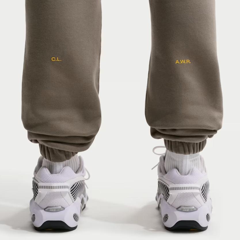 Nike Коллаборация X Nocta Осень/Зима 25 Манжеты Удобные Однотонные Повседневные Брюки Унисекс Низ HM5765-040