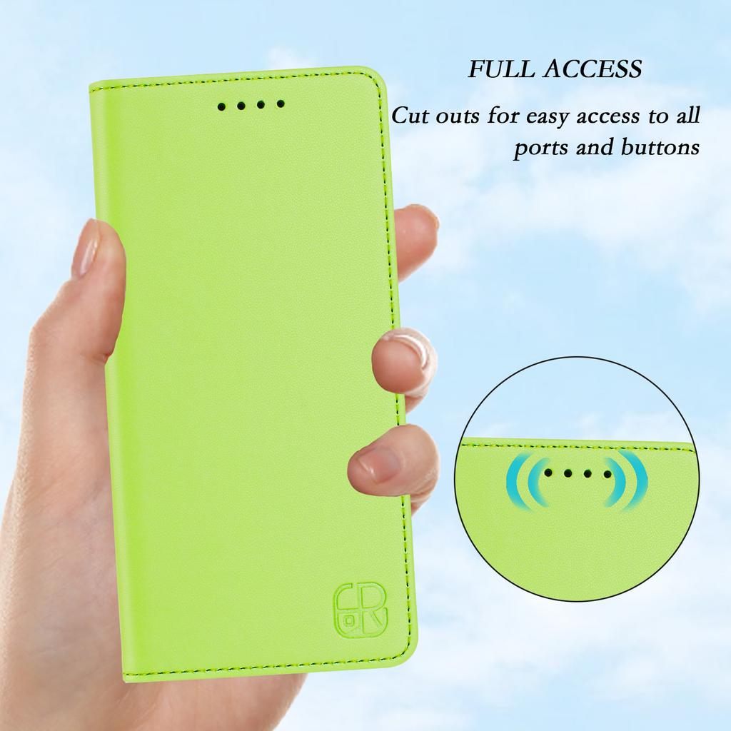 For Motorola Moto G60,G10,G20,G30,G Play,G Power,G Pure,G31,G41,G51,G62,G72...Premium PU Leather Wallet-Style Case,Shockproof & RFID-Blocking