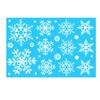 Electrostatic Glass Stickers On Christmas Windows And Christmas Stickers On Walls