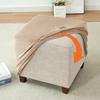 Elastic Ottoman Cover Square Furniture Protector Durable Pouf Stool Cover