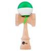KENDAMA USA Kaizen Kendama Jet Shape Half Split Improved Kendama Half Split JET Shape (Green White)
