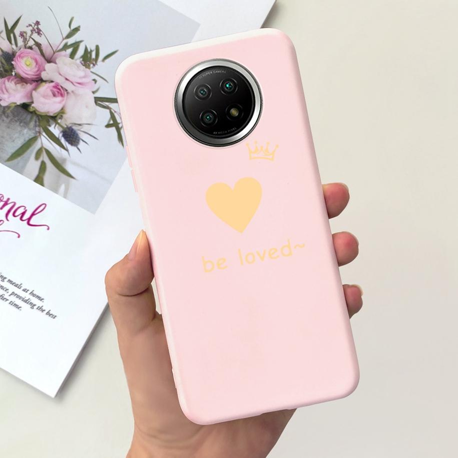 For Xiaomi Redmi Note 9T Note 9 5G Case Fashion Flower Shockproof Silicone Soft Matte Phone Cover For Xiomi Redmi Note 9T Fundas