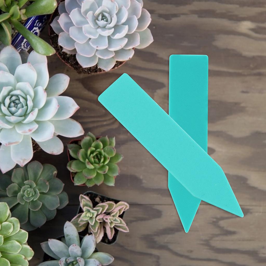 100 Pcs Plastic Flower Plant Seed Name Stake Tag Label Marker