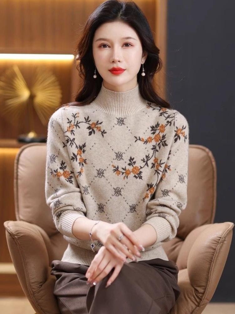 Turtleneck Sweater Women New Autumn Winter Long Sleeve Soft Pullover Sweater Female Knitted Tops Jumper Ladies Bottoming