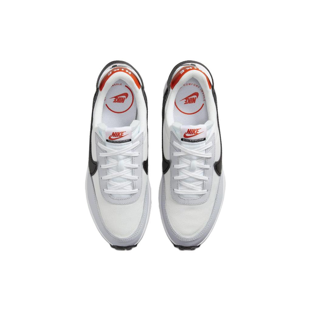 Nike Waffle Debut White Black Picante Red Мужские кроссовки Summit-White Pure-Platinum DV0743-101