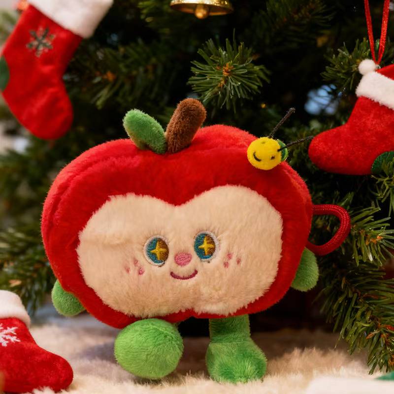 Удивительное Яблоко Кавайная Плюшевая Игрушка Фигурка Кукла Мультяшная Милая Милая Подушка Подушка Декор Дома Детский Подарок на День Рождения Кукла