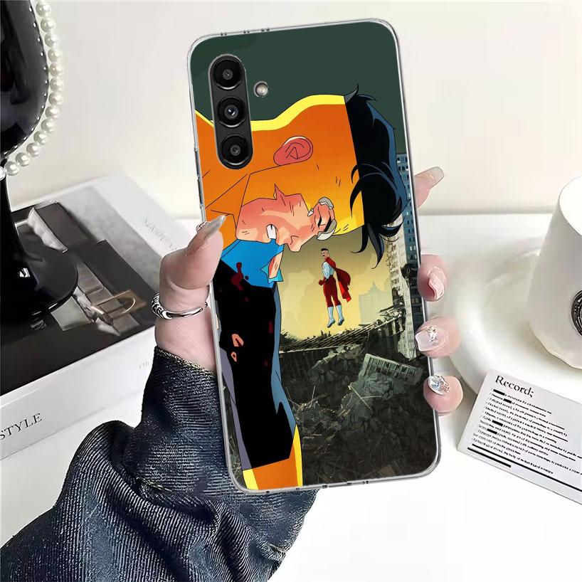 Крутой чехол-невидимка I-Invincible для Samsung Galaxy A13 A14 A15 A16 A17 A53 A54 A55 A56 A57 A33 A34 A35 A36 A37 A23 A24 A25 A26 Gala