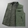 Autumn and Winter Outdoor Vest Men's Jacket Thick Fleece Vest Double-sided Fleece Sleeveless Jacket Horse Clip Vest