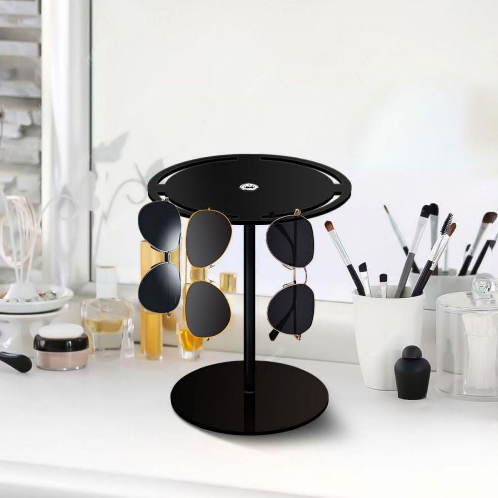 Акриловый стенд для очков, вращающийся на 360 градусов, стойка для ювелирных изделий