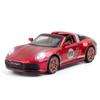 1/32 Porsche 911 RSR TARGA 4S Alloy Sports Car Model Diecast Metal Toy Racing Vehicle Model Simulation Sound and Light Kids Toys Gift