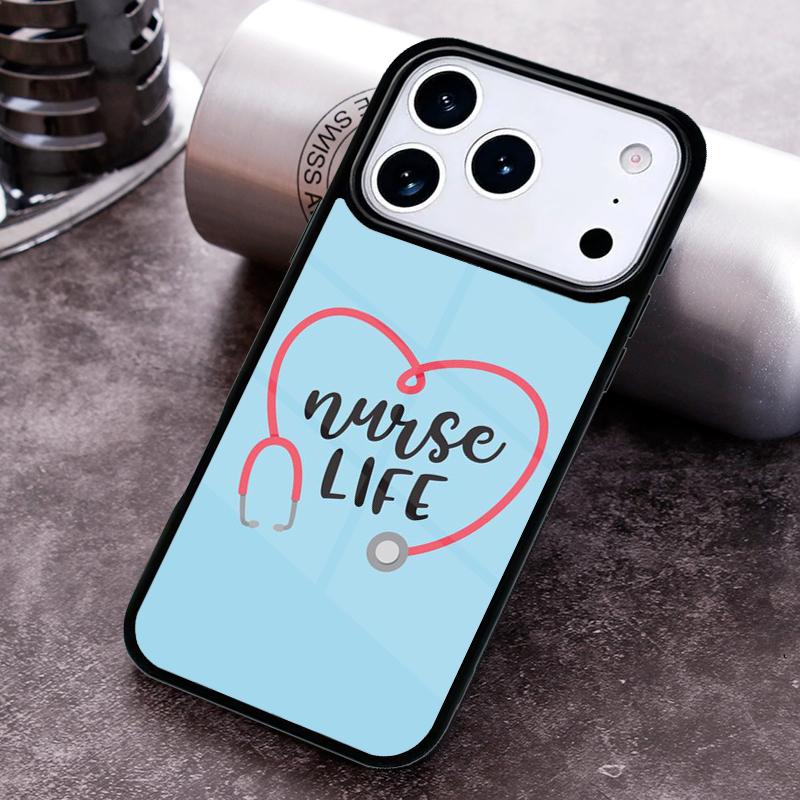Медицинский чехол для телефона Медсестра для iPhone 17 16 15 Pro Max Air 14 13 12 11 Plus Ударопрочный Capa Cover