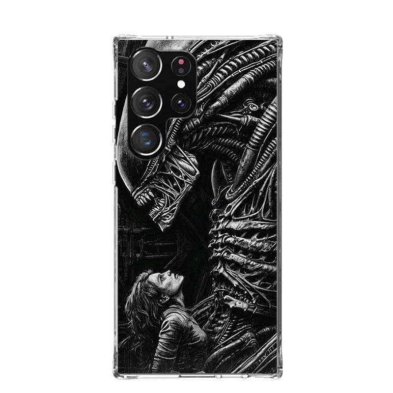 Крутой чехол для телефона A-Alien X-Xenomorph для Samsung Galaxy S26 S25 Edge S24 S23 FE S22 Ultra S21 Plus S20 + Fundas Cover Coque Galax