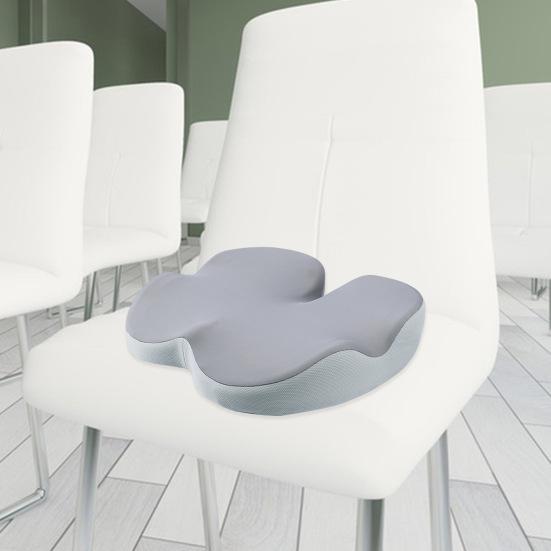 Эргономичная подушка для ягодиц, подушка для сиденья от геморроя, не забитая, смягчающая давление на копчик, пена с эффектом памяти