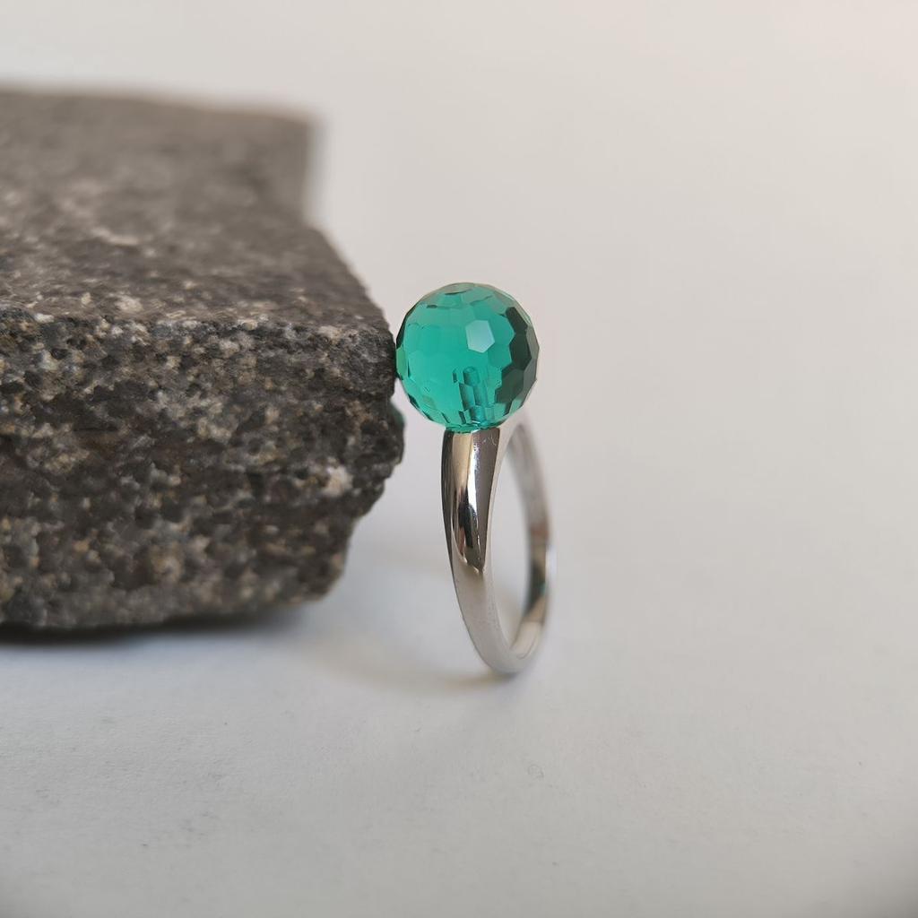 Silver Ring with Cubic Zirconia, Product Weight 3.73 G (60002221)