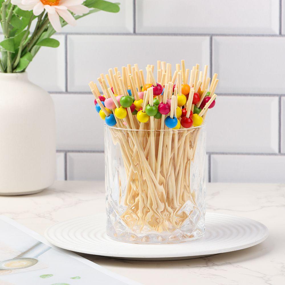 Salad Sandwich Toothpicks Handmade Toothpicks Bamboo Picks Food Fruit Cocktail Decor Fruit Sticks