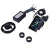 Electric Bike Controller Kit 15A 3 Mode Sine Controller T5S LCD Display Panel 130X Thumb Throttle Fo