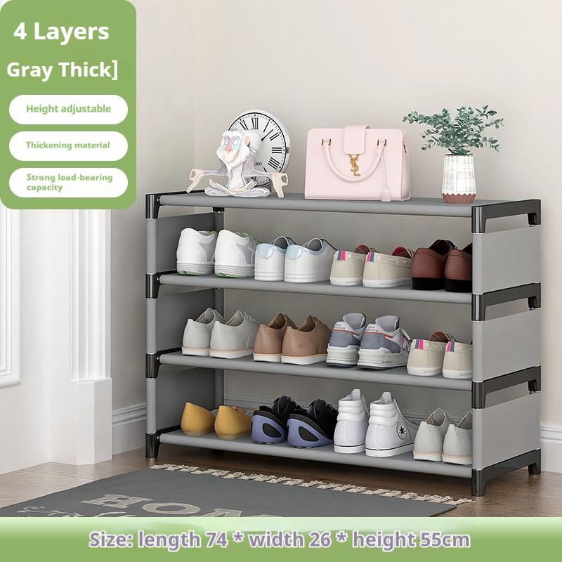 Пылезащитное хранение обуви 7-слойная стойка для обуви органайзер компактный угловой вход регулируемый для коридора гостиной общежития